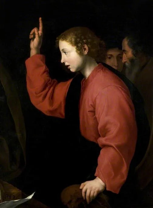 Le Christ discutant avec les docteurs - Jusepe de Ribera image 1 copie de tableau peinte à la main