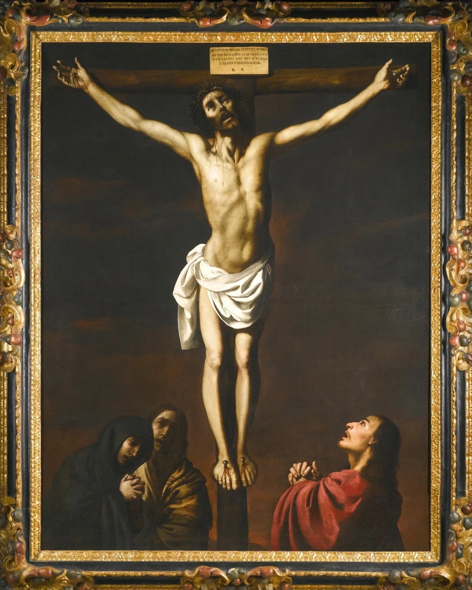 Le Christ en croix avec saint Jean, Marie-Madeleine et la Vierge - Francisco de Zurbarán image 1 reproduction d’œuvre d’art à l’huile