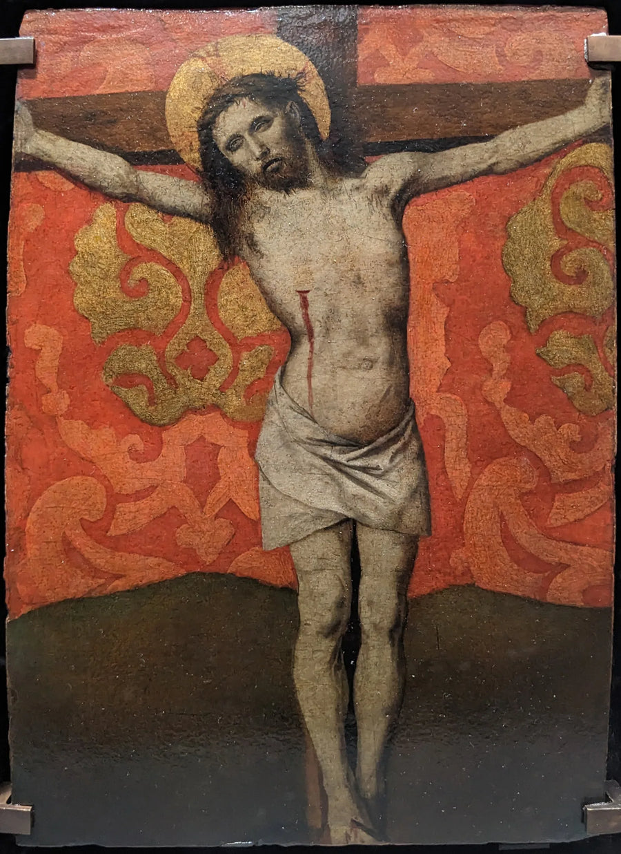 Le Christ en Croix - Barthélemy d'Eyck image 1 reproduction artisanale de tableau