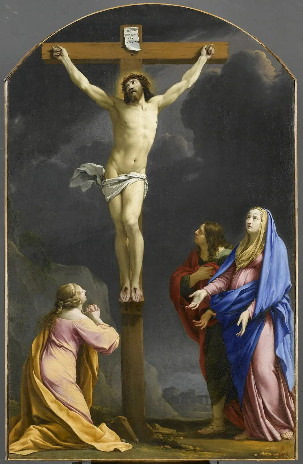 Le Christ en croix - Simon Vouet image 1 reproduction d’œuvre d’art à l’huile