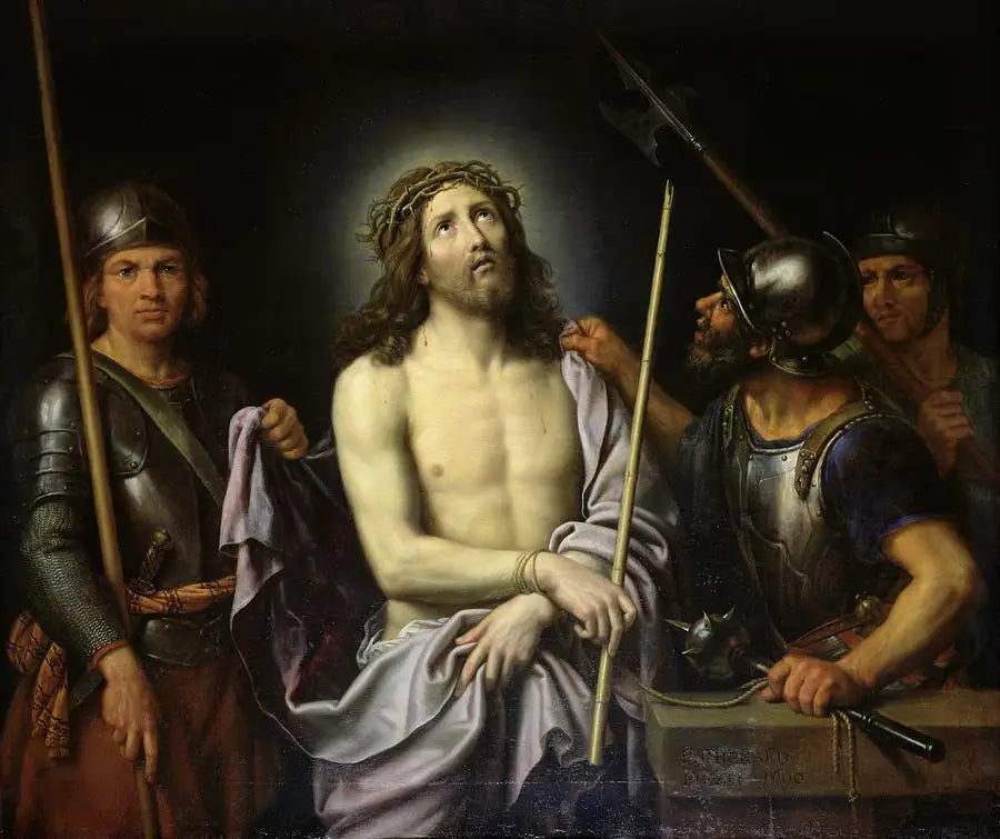 Le Christ entre les soldats - Pierre Mignard image 1 copie peinte à la main à l’huile
