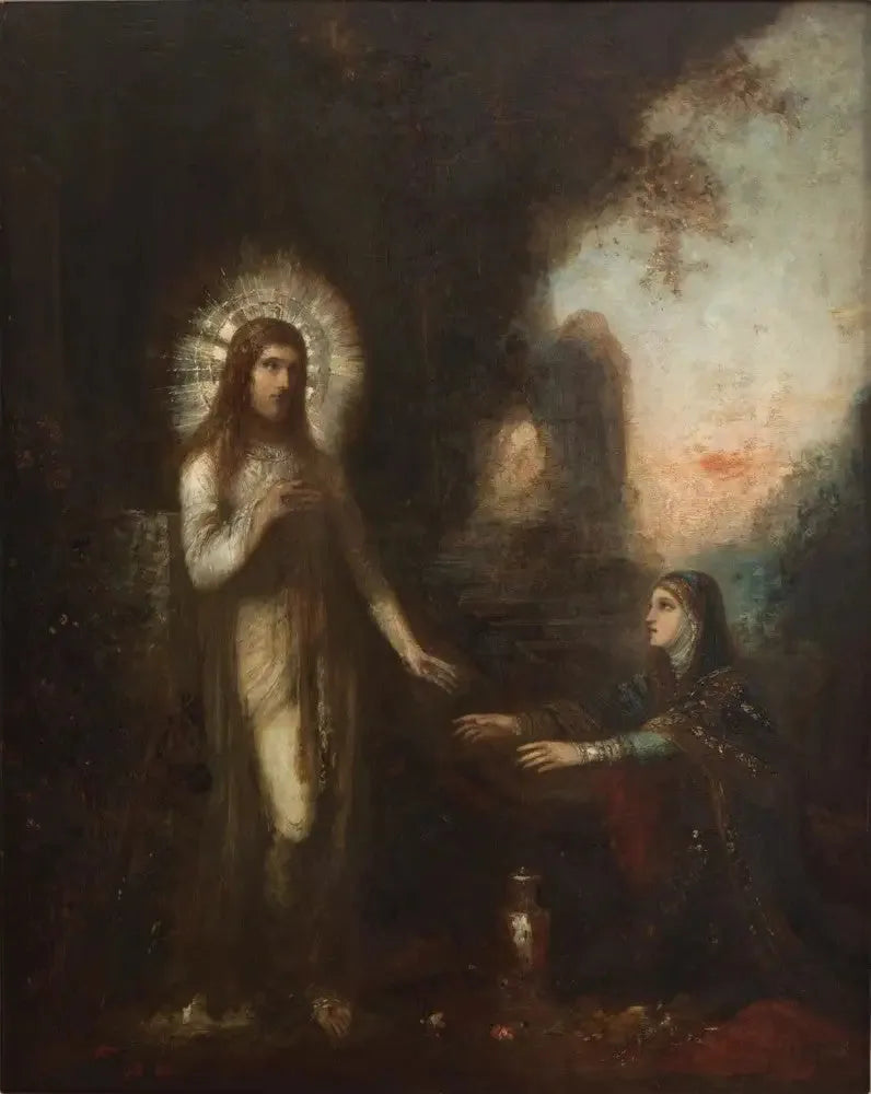 Le Christ et Madeleine (Noli me Tangere) - Gustave Moreau