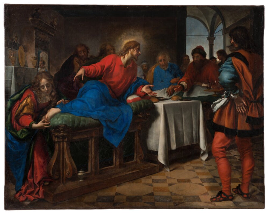 Le Christ et Marie-Madeleine dans la maison de Simon - Carlo Dolci