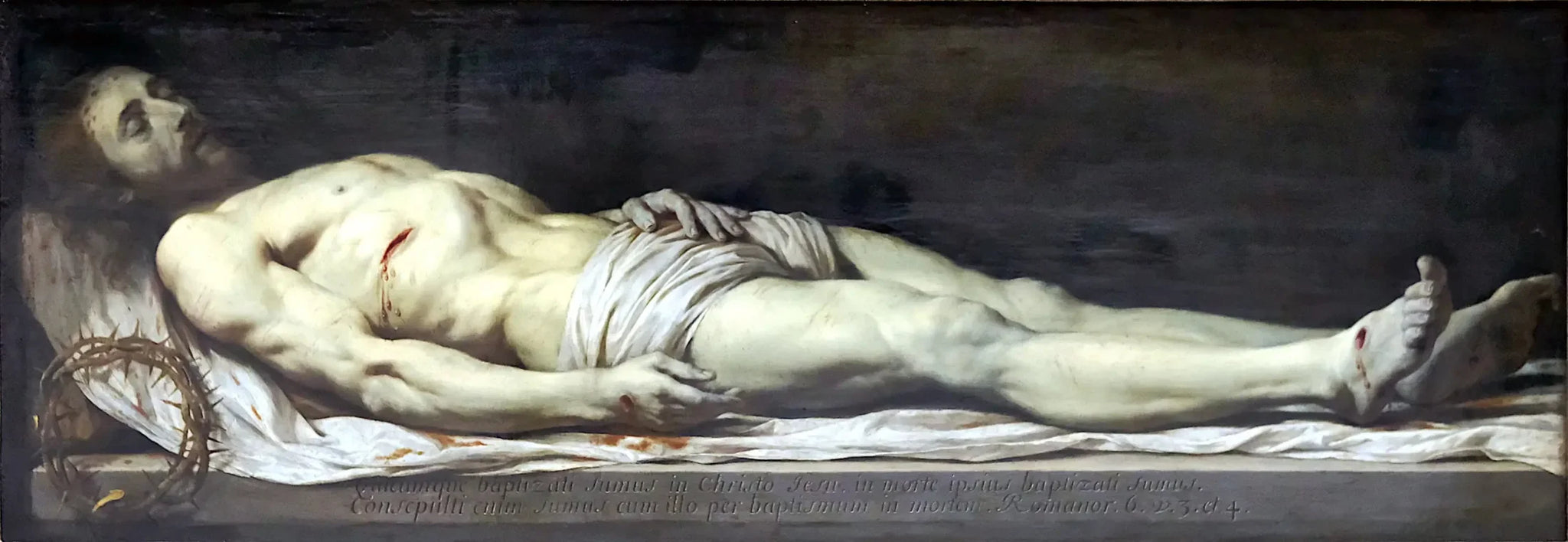 Le Christ mort - Philippe de Champaigne image 1 reproduction d’œuvre d’art à l’huile