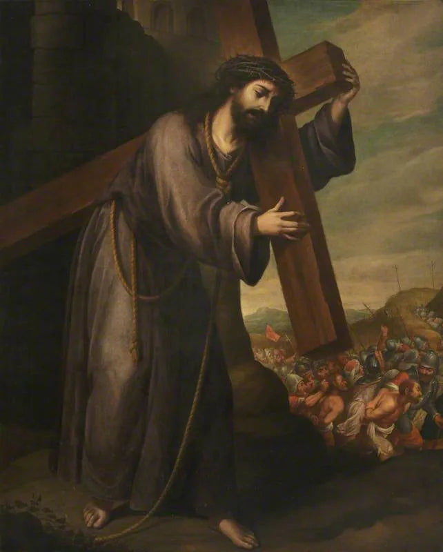 Le Christ portant sa croix sur le chemin du Calvaire - Juan de Valdés Leal image 1 reproduction d’œuvre d’art à l’huile