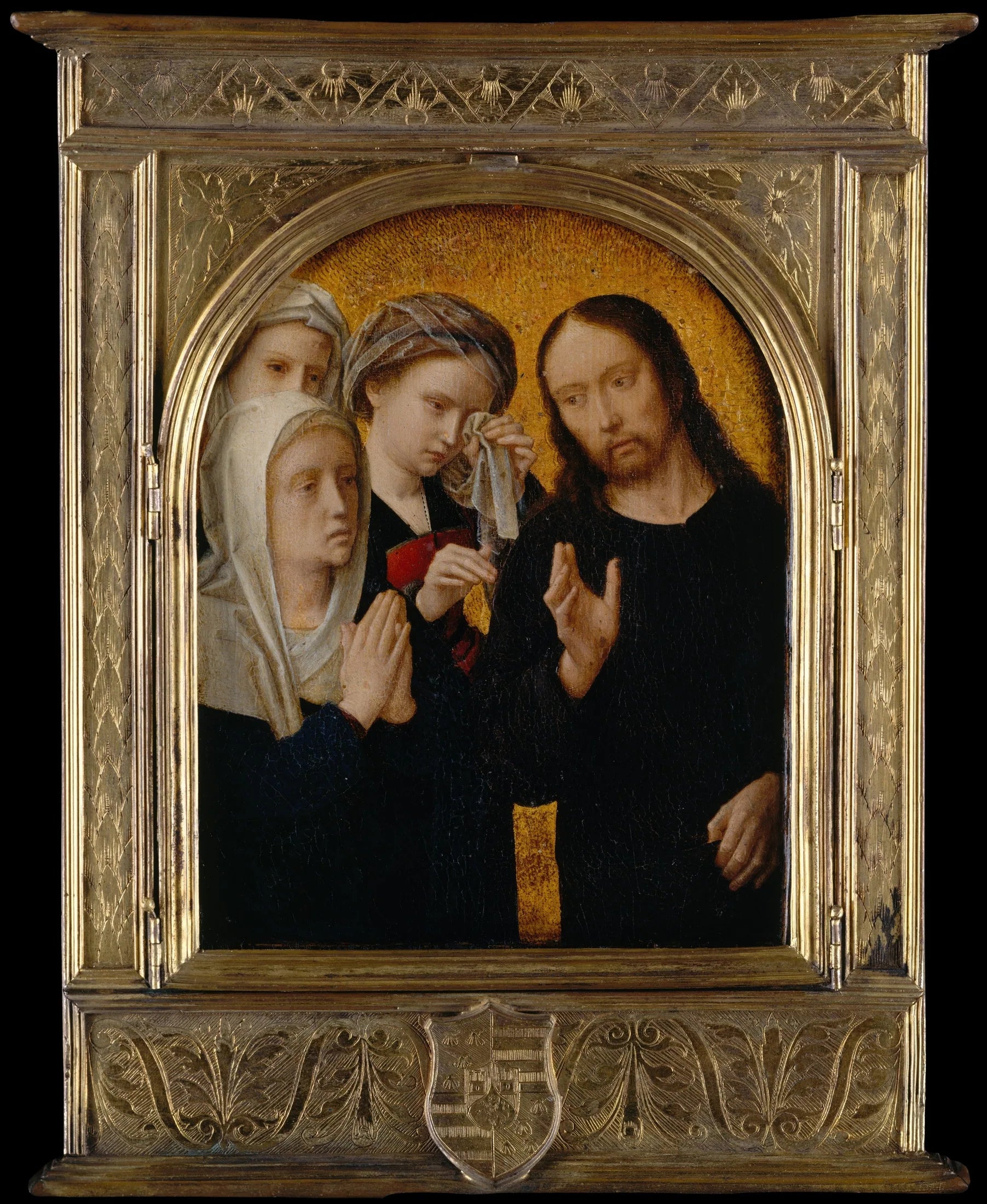 Le Christ prenant congé de sa mère - Gérard David image 1 copie peinte à la main à l’huile