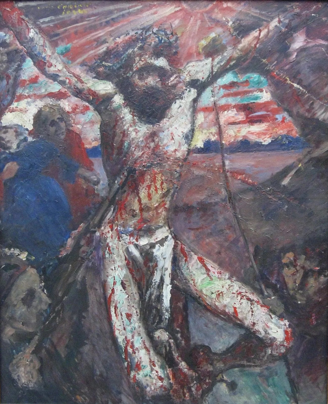 Le Christ rouge - Lovis Corinth image 1 tableau peint à l’huile sur toile