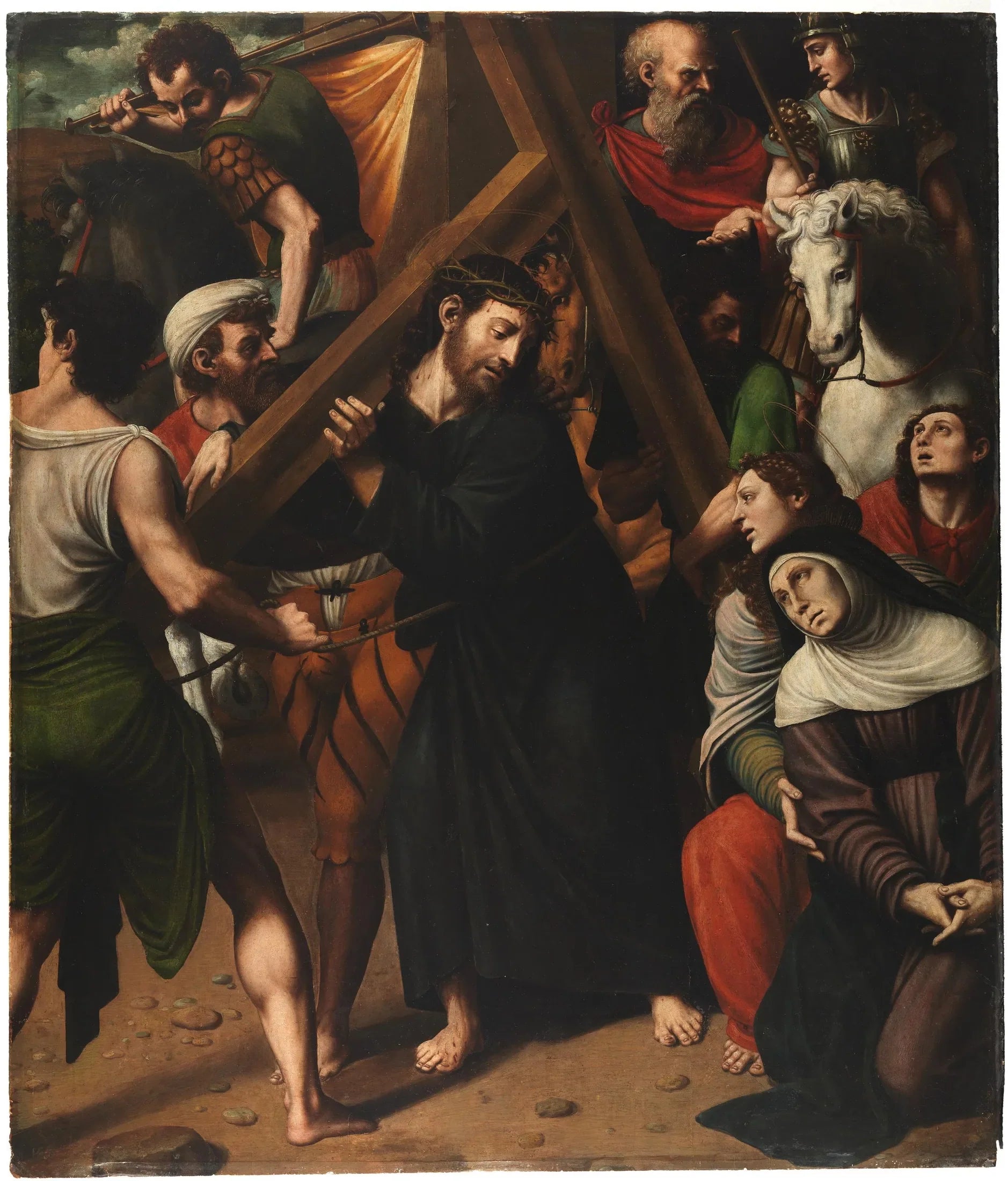 Le Christ sur le chemin du Calvaire - Juan de Juanes image 1 copie peinte à la main à l’huile