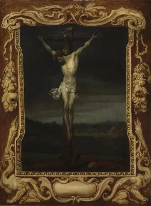 Le Christ sur la croix - Antoine van Dyck image 1 reproduction réalisée par Alpha Reproduction