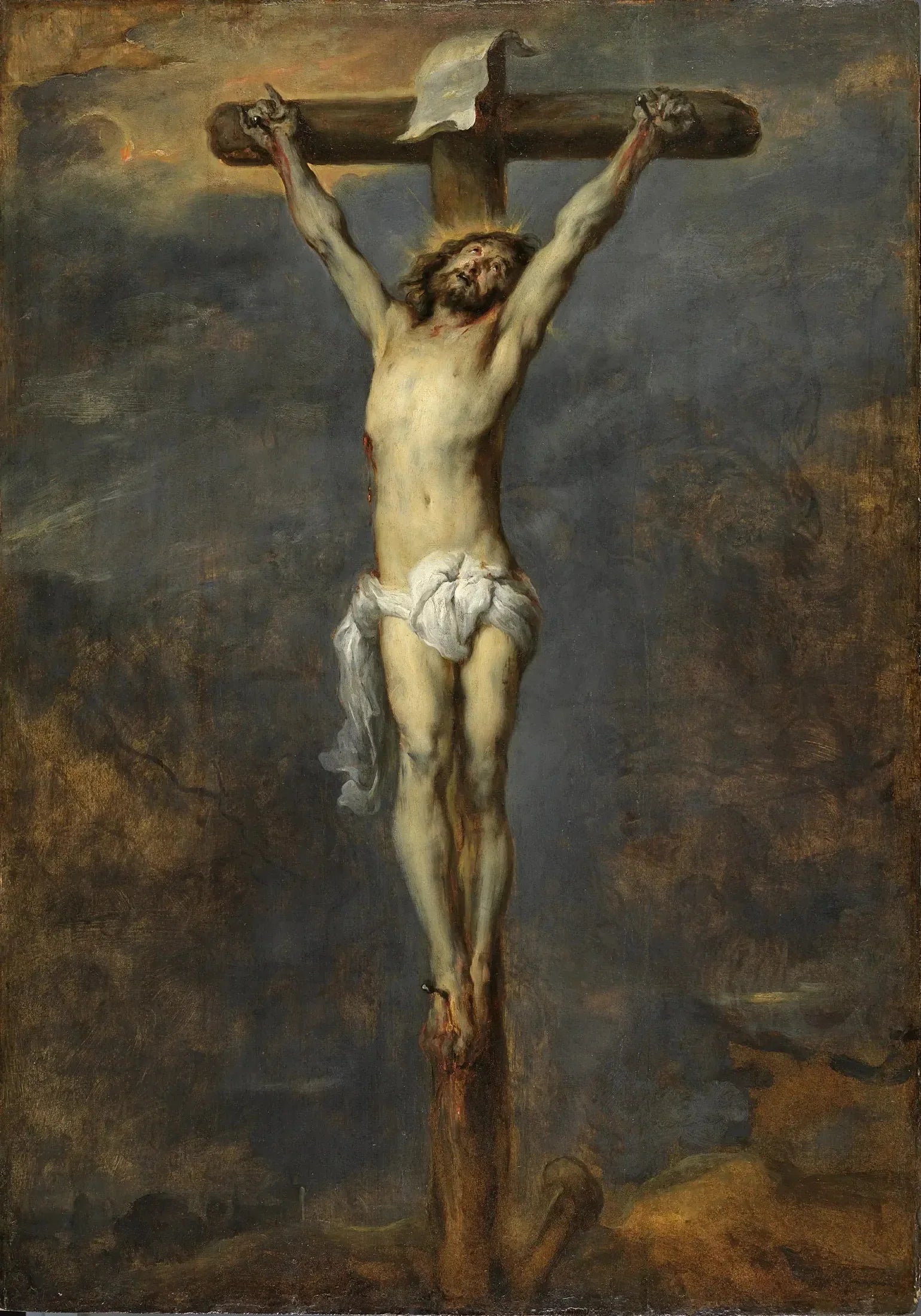 Le Christ sur la croix - Antoine van Dyck image 1 reproduction artisanale de tableau