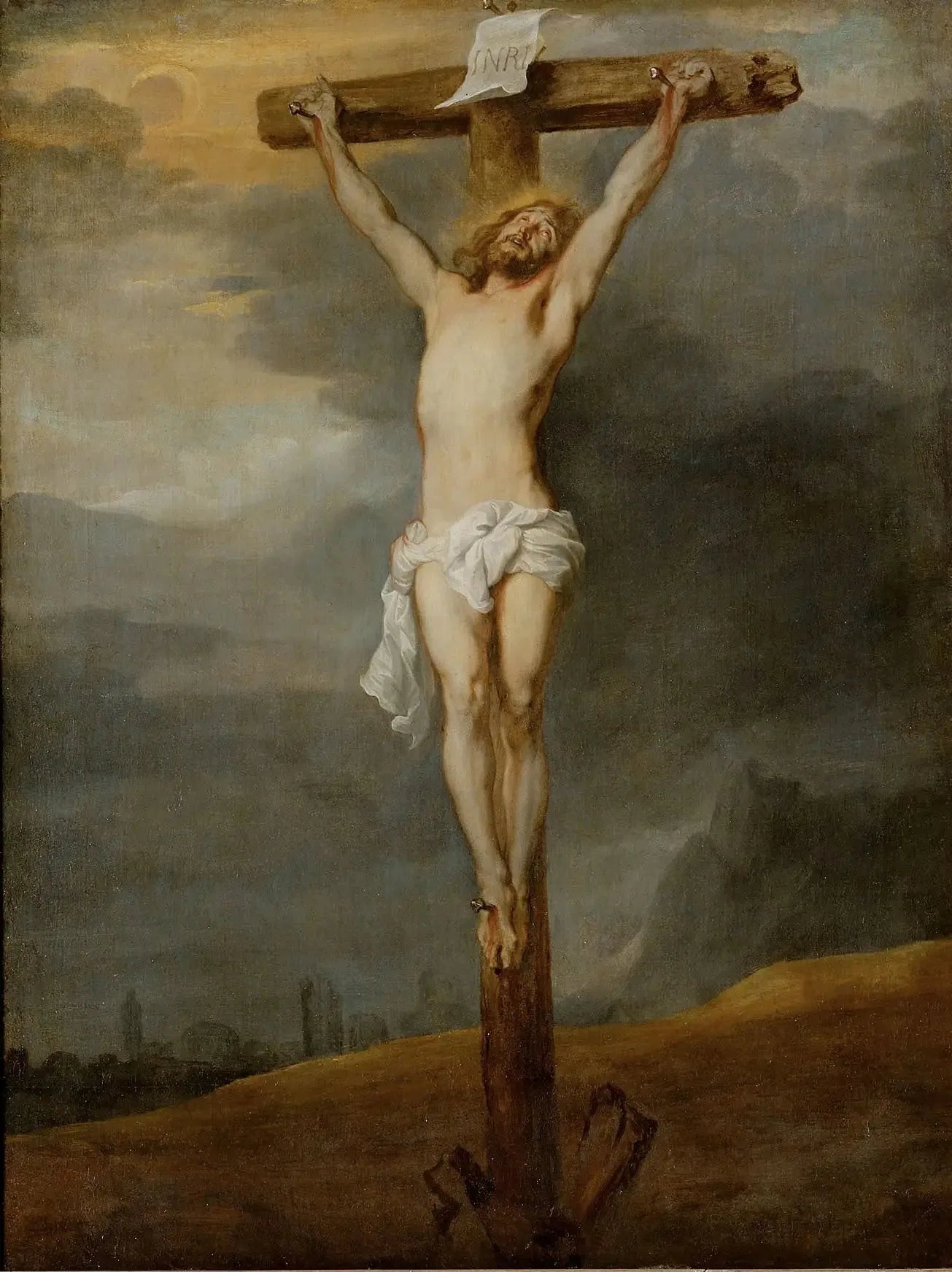 Le Christ sur la croix - Antoine van Dyck image 1 copie de tableau peinte à la main