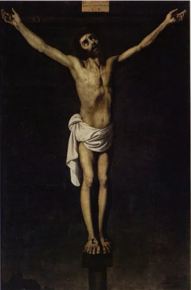 Le Christ sur la Croix - Francisco de Zurbarán image 1 reproduction réalisée par Alpha Reproduction