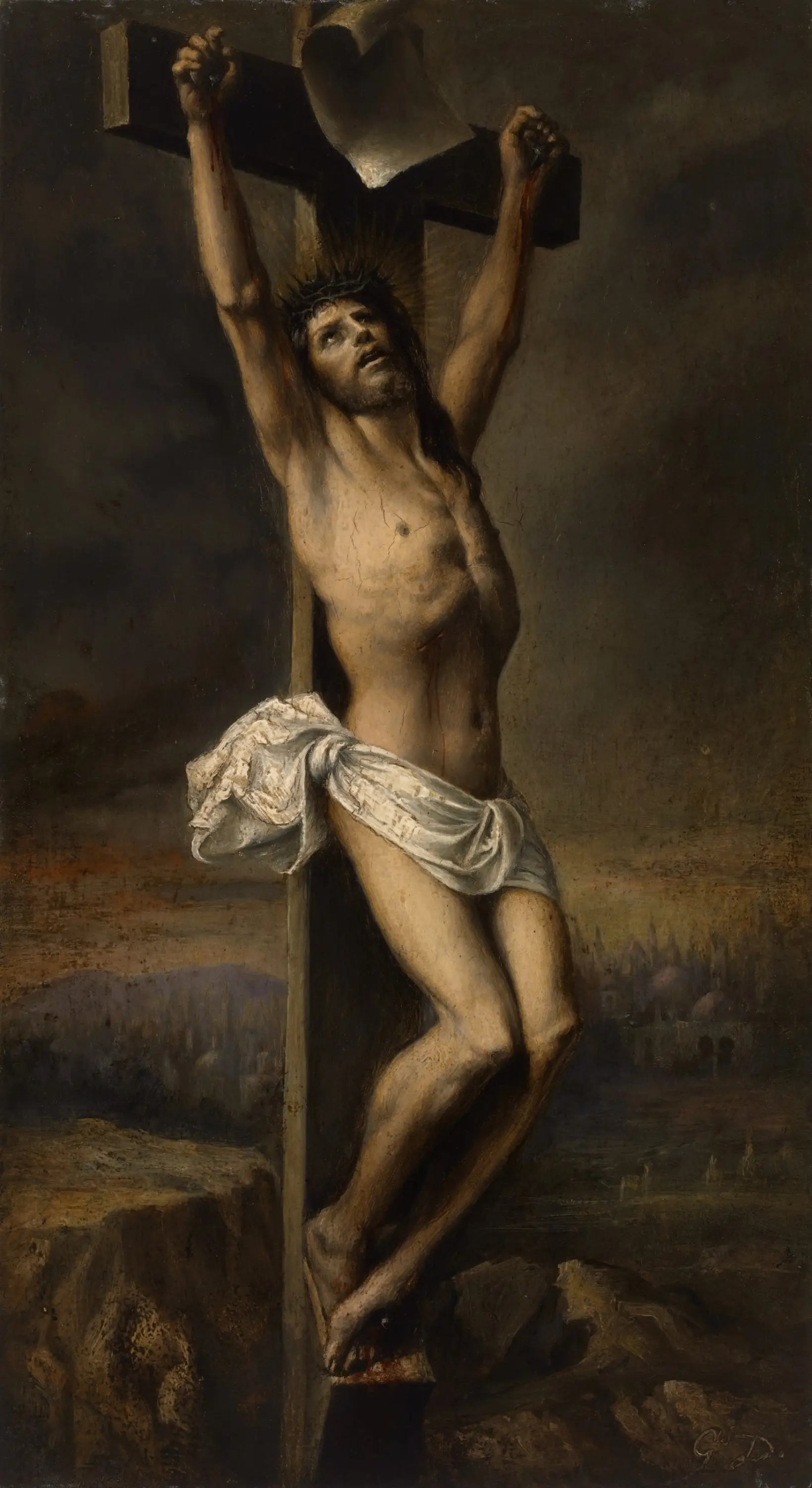 Le Christ sur la Croix - Gustave Doré image 1 reproduction de peinture à l’huile