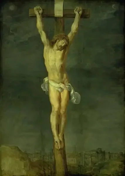 Le Christ sur la croix - Peter Paul Rubens image 1 copie de tableau peinte à la main