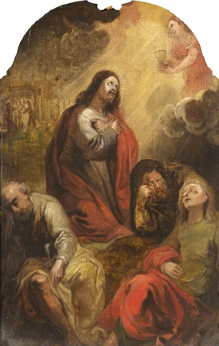 Le Christ sur le mont des Oliviers - Peter Paul Rubens image 1 reproduction de peinture à l’huile