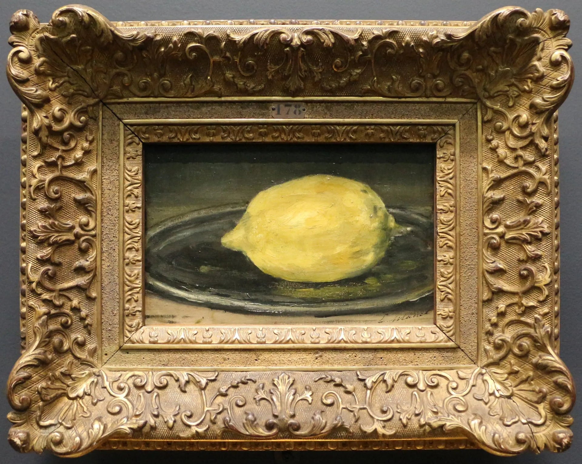 Le Citron - Édouard Manet image 1 reproduction d’œuvre d’art à l’huile