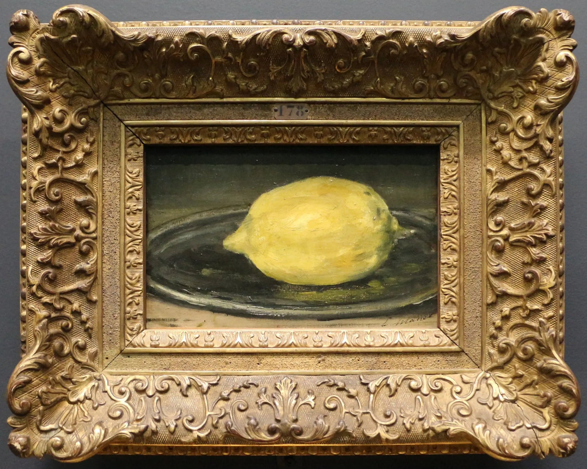 Le Citron - Édouard Manet image 1 reproduction d’œuvre d’art à l’huile