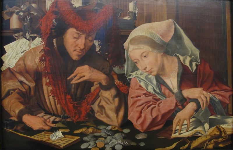 Le Collecteur d'impôts et sa Femme - Marinus van Reymerswale