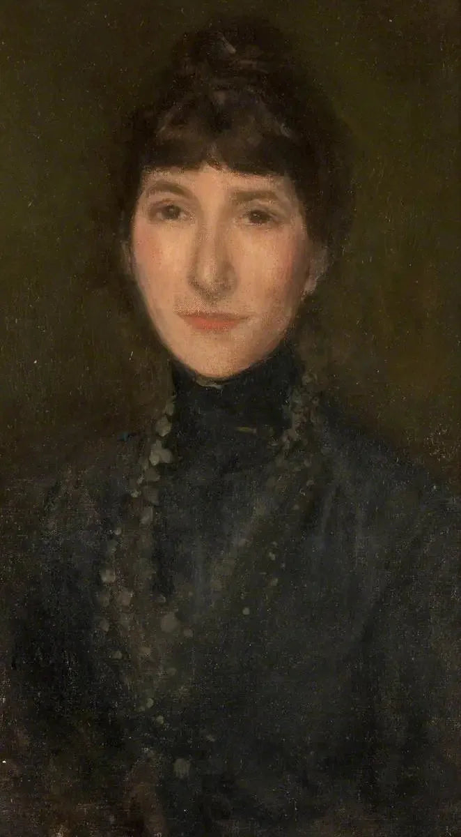 Le collier de jade - James Abbott McNeill Whistler image 1 reproduction artisanale de tableau