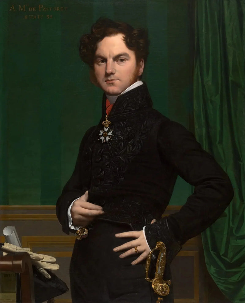 Le Comte Amédée-David de Pastoret - Jean-Auguste-Dominique Ingres