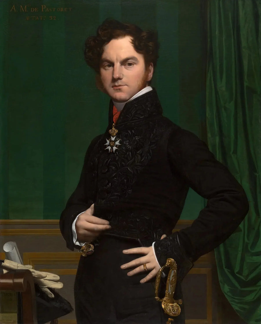 Le Comte Amédée-David de Pastoret - Jean-Auguste-Dominique Ingres