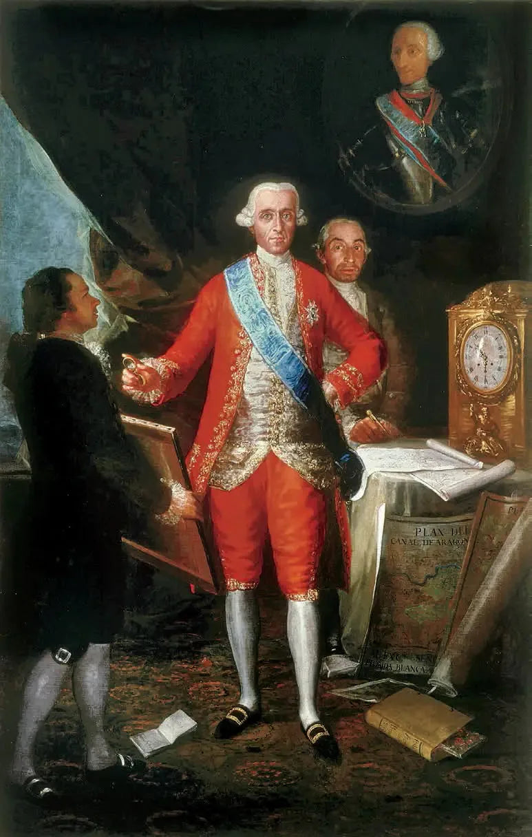 Le Comte de Floridablanca et Goya - Francisco de Goya