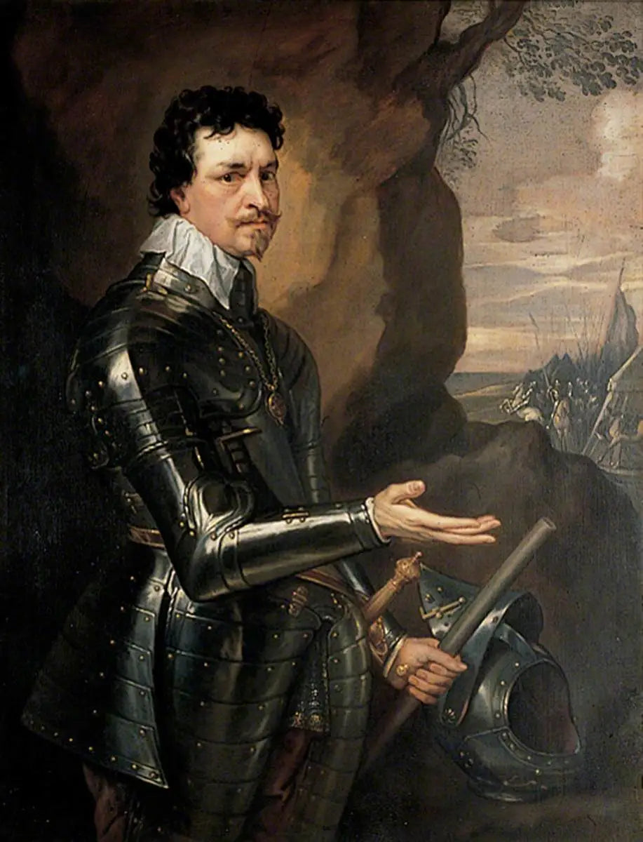 Le comte de Strafford en armure - Antoine van Dyck image 1 tableau peint à l’huile sur toile