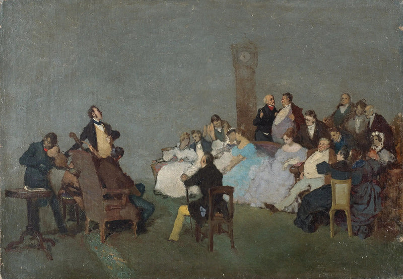 Le concert - Jean-Baptiste Camille Corot