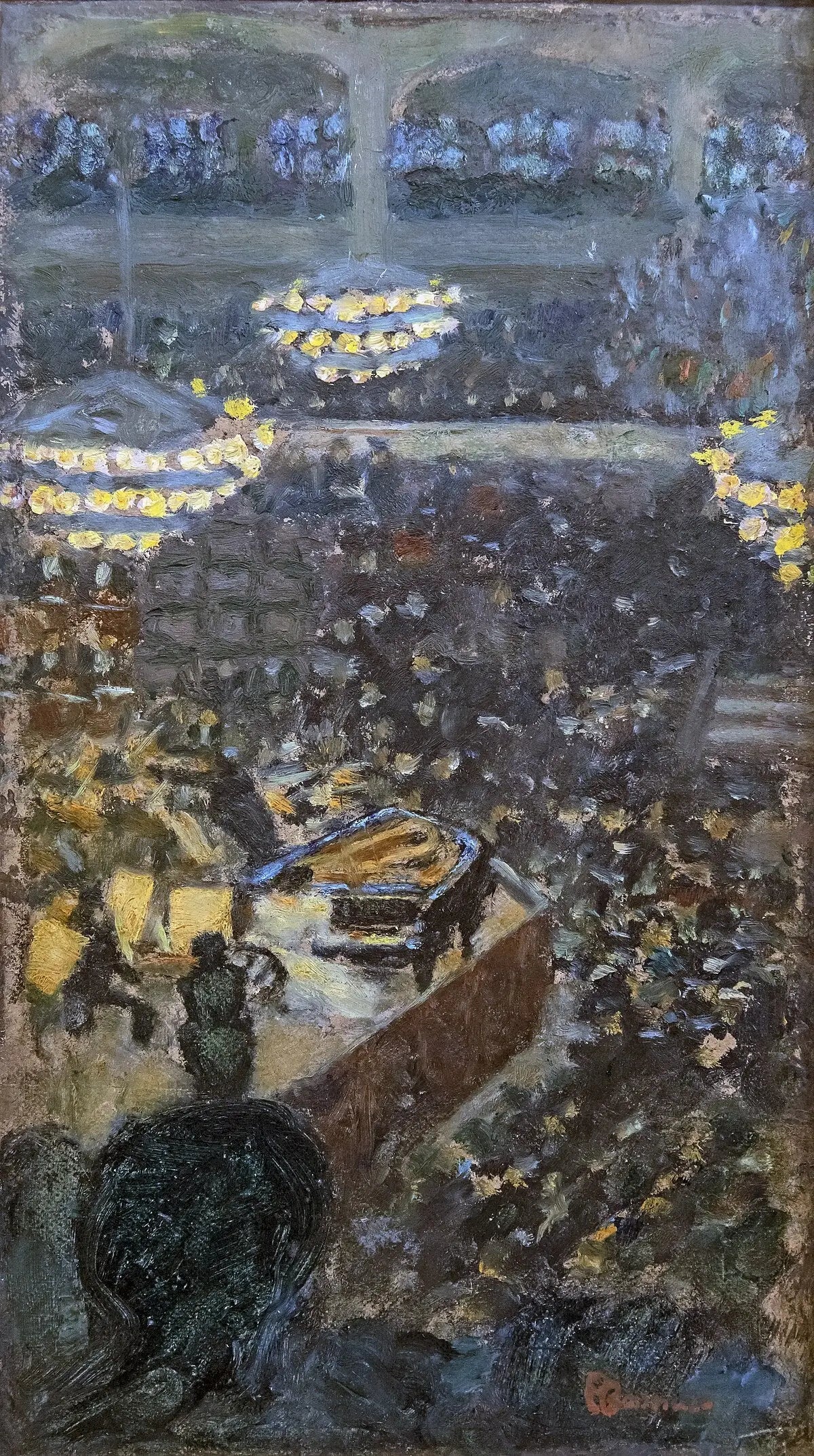 Le Concert Lamoureux - Pierre Bonnard image 1 reproduction de peinture à l’huile