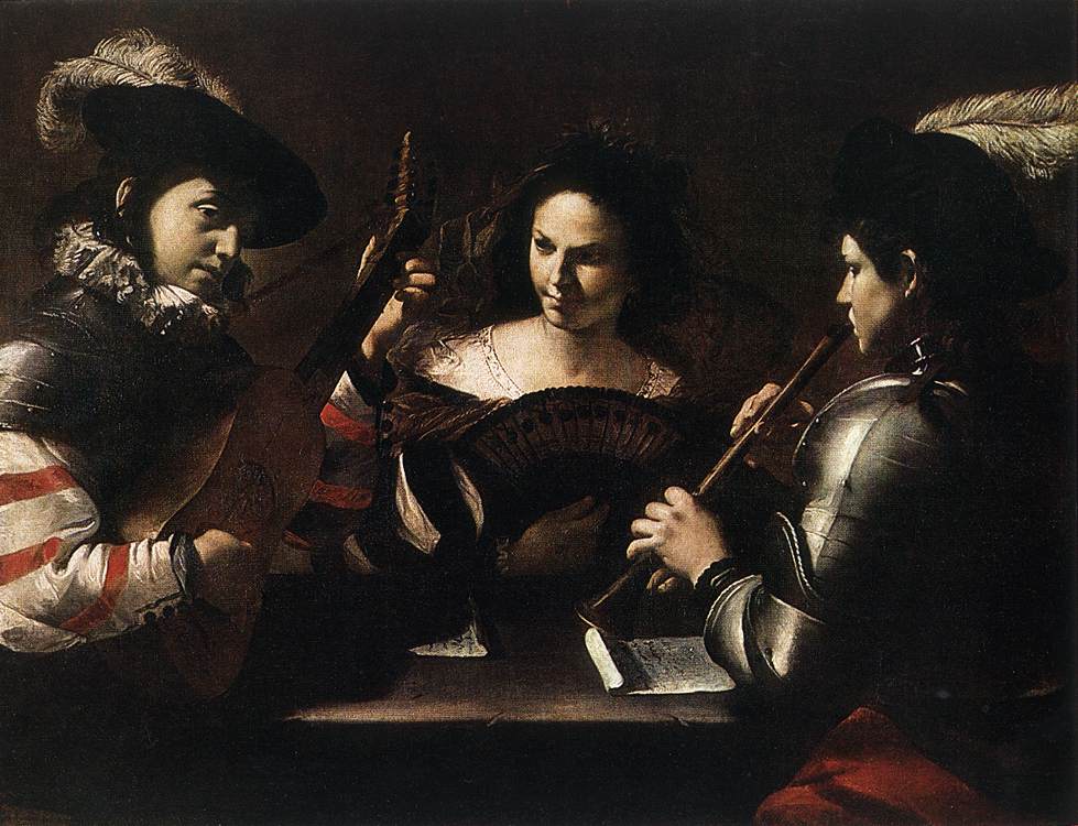 Le concert - Mattia Preti image 1 reproduction d’œuvre d’art à l’huile