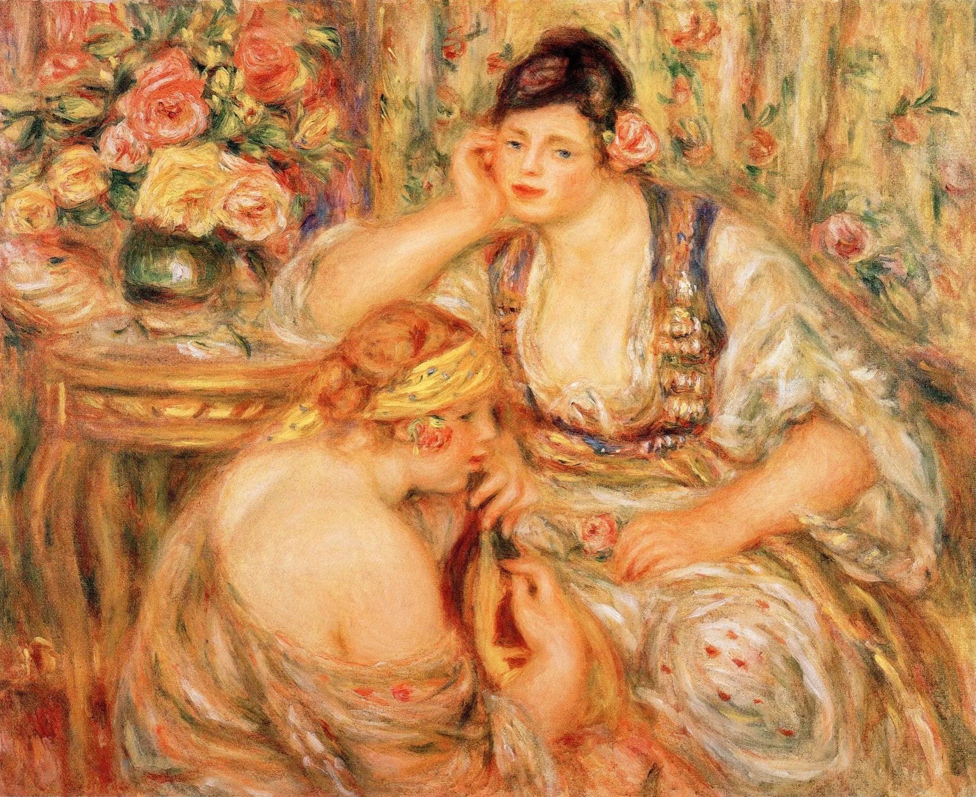 Le concert - Pierre-Auguste Renoir image 1 reproduction d’œuvre d’art à l’huile