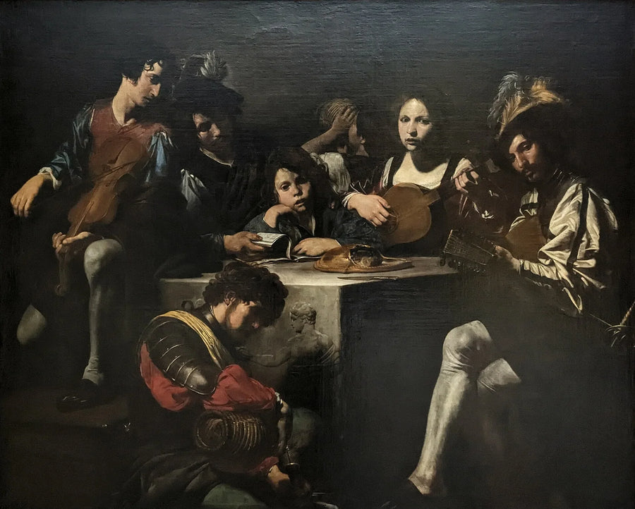 Le concert - Valentin de Boulogne