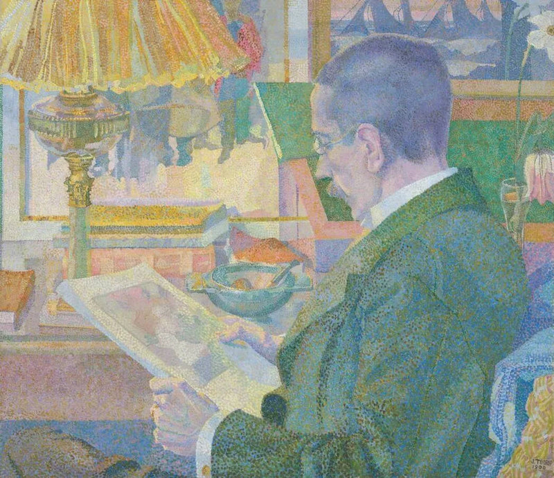 Le connaisseur des estampes (Dr Aegidius Timmermann) - Jan Toorop