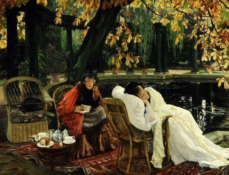 Le convalescent - James Tissot image 1 tableau peint à l’huile sur toile