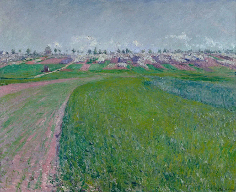 Le coteau de Colombes - Gustave Caillebotte
