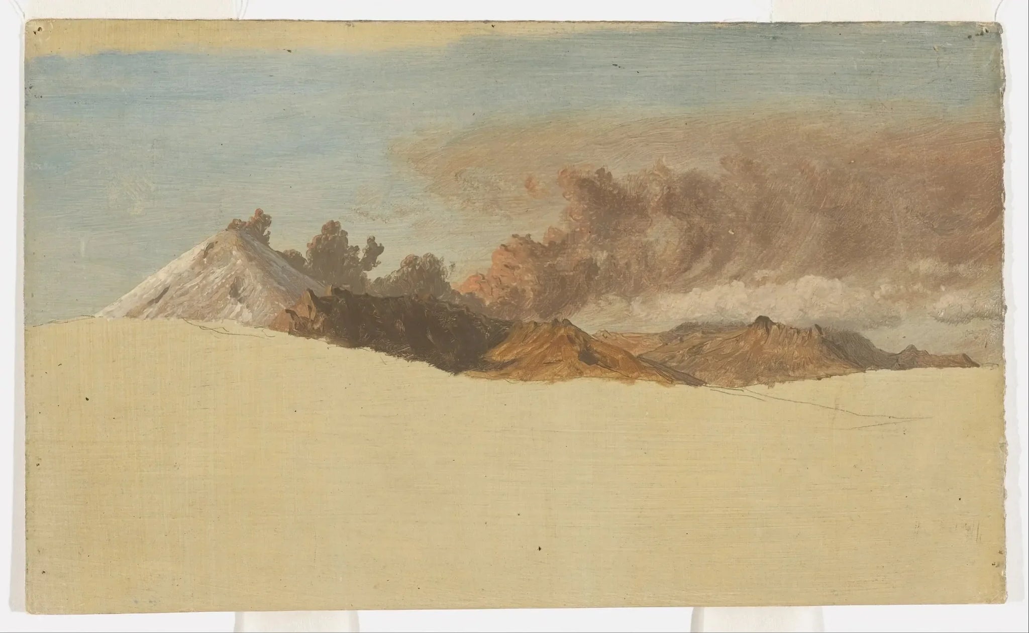 Le Cotopaxi depuis Ambato, Équateur - Frederic Edwin Church image 1 copie de tableau peinte à la main