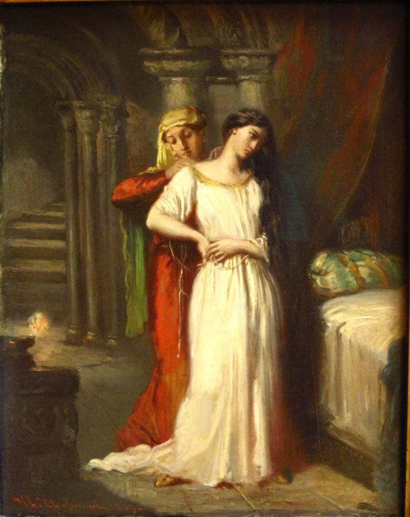 Le Coucher de Desdémone - Théodore Chassériau