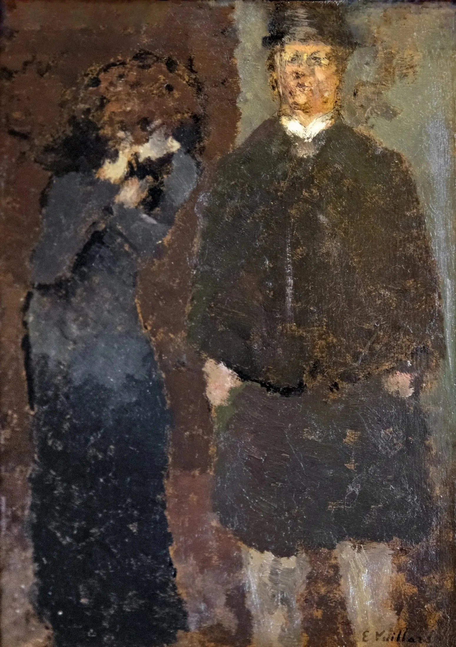 Le couple - Édouard Vuillard image 1 copie peinte à la main à l’huile