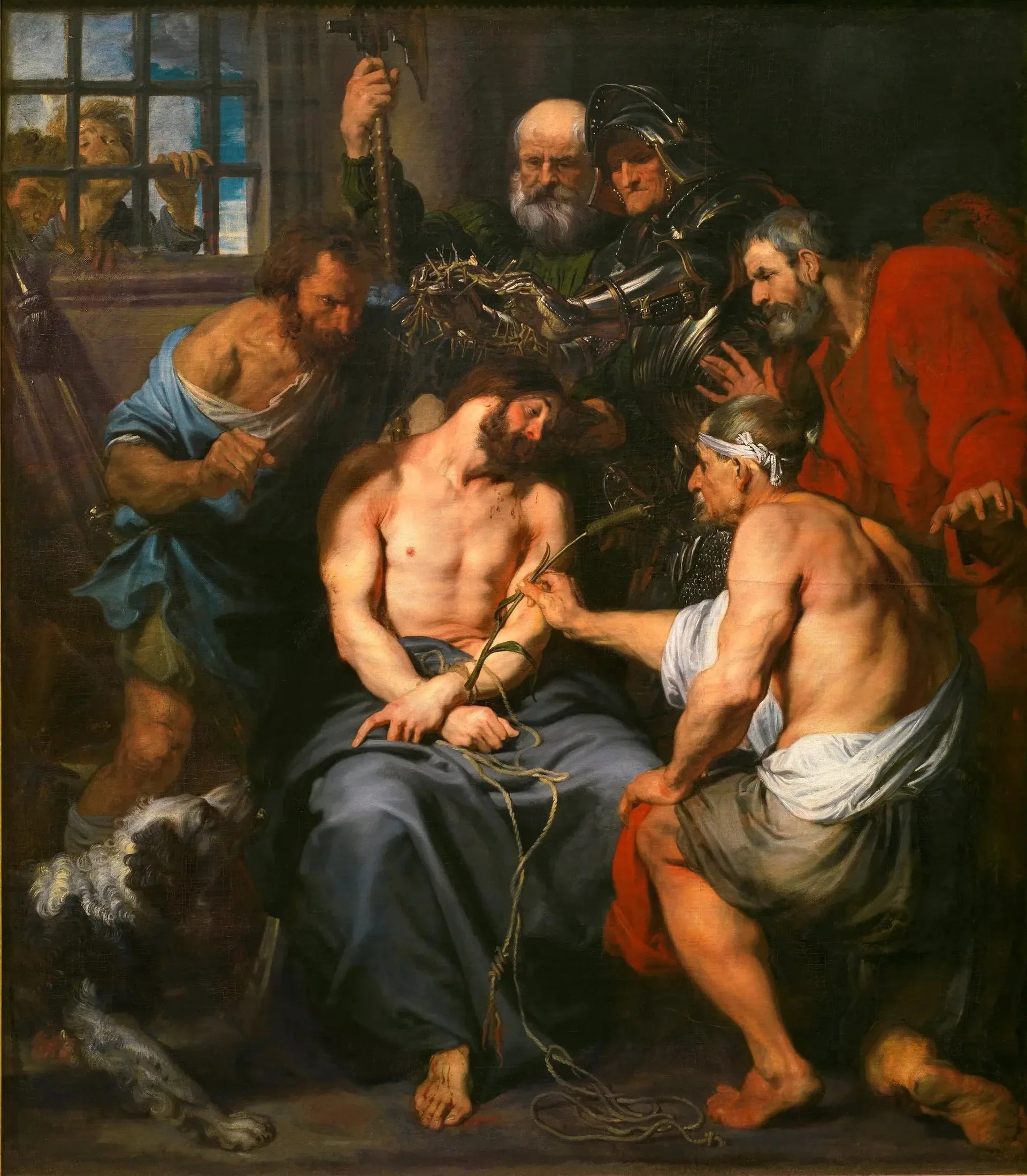 Le Couronnement d'épines - Antoine van Dyck image 1 reproduction de peinture à l’huile