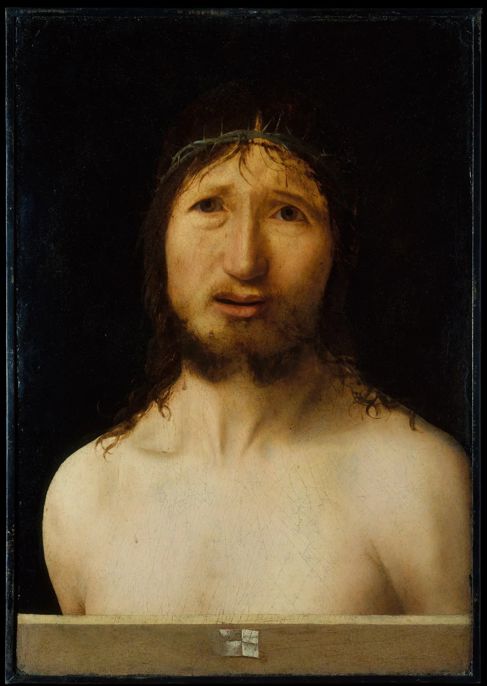 Le couronnement d'épines du Christ - Antonello de Messine image 1 reproduction réalisée par Alpha Reproduction