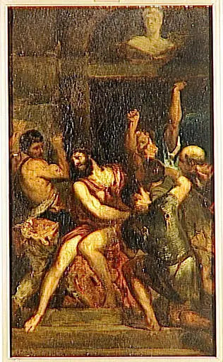 Le Couronnement d'épines - Gustave Moreau image 1 reproduction artisanale de tableau