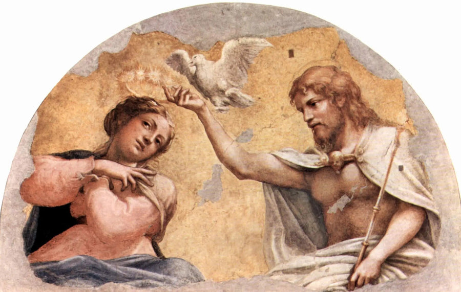 Le Couronnement de la Vierge - Antonio da Correggio