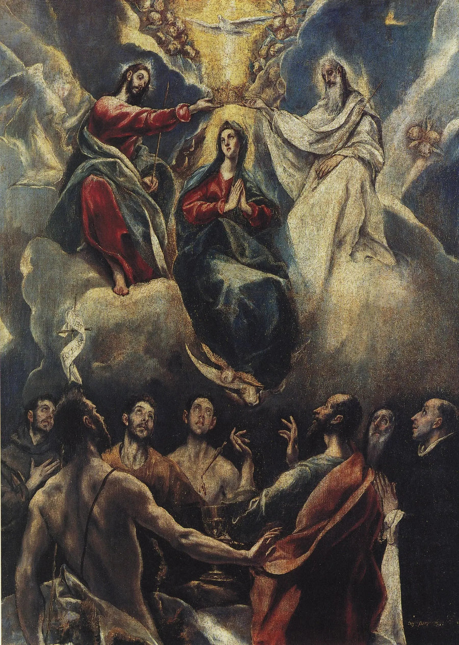 Le Couronnement de la Vierge - El Greco