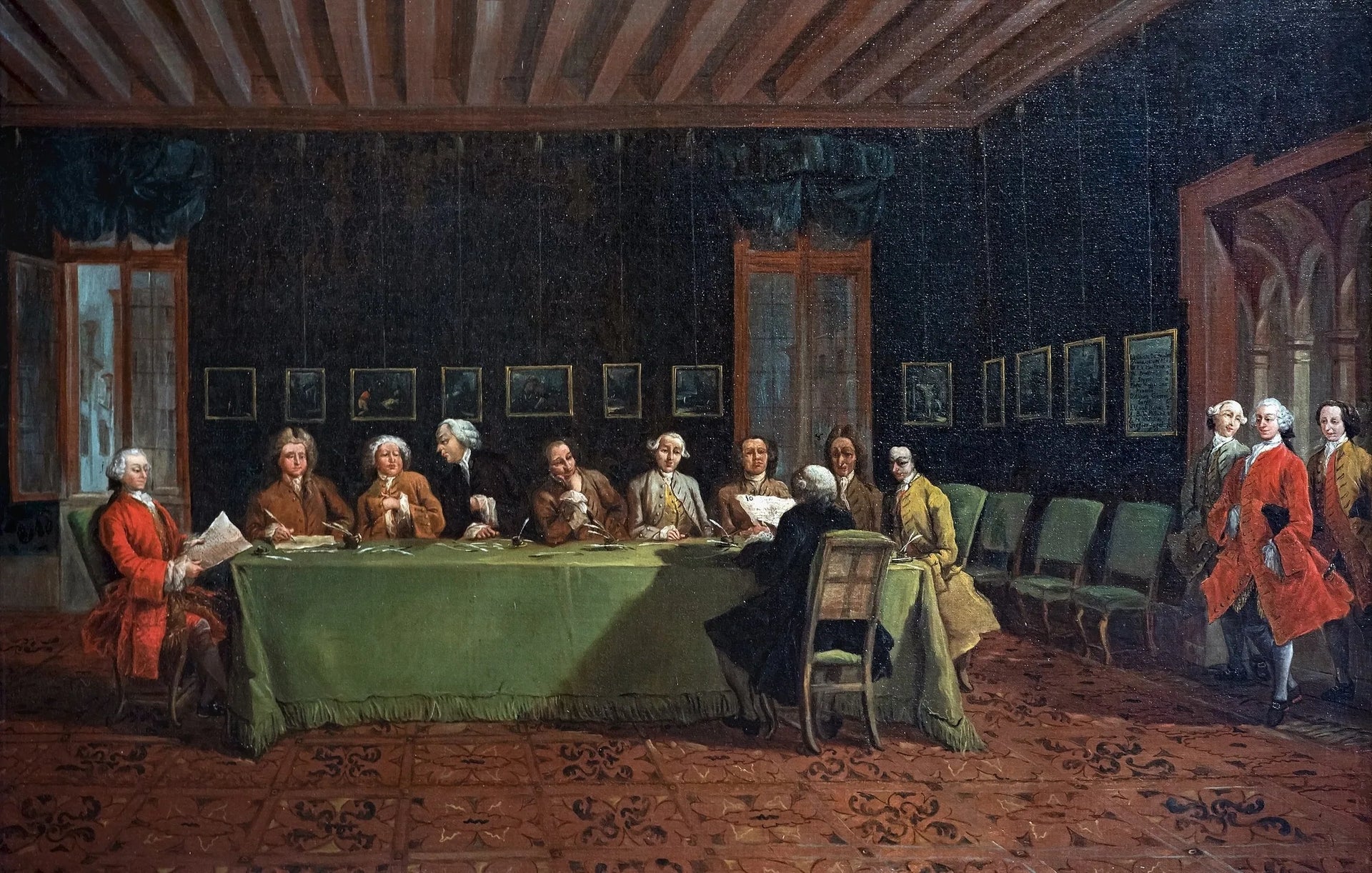 Le couvent diplomatique - Francesco Guardi image 1 reproduction d’œuvre d’art à l’huile