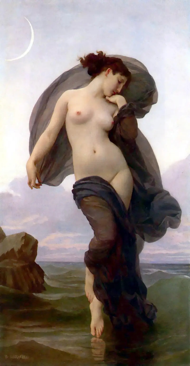 Le Crépuscule - Bouguereau