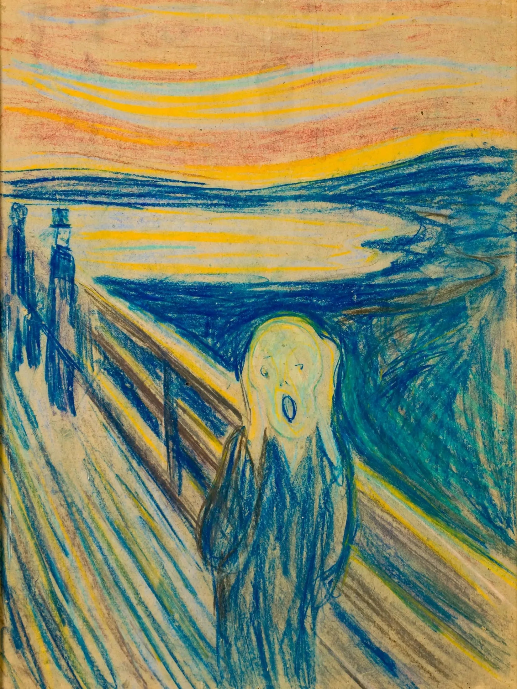 Le Cri - Edvard Munch image 1 reproduction de peinture à l’huile
