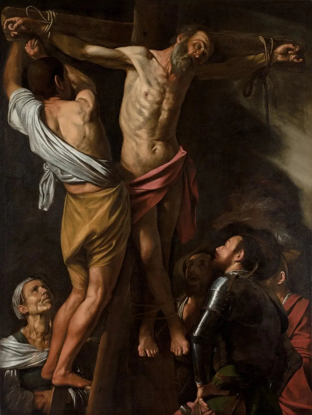 Le Crucification de saint André - Le Caravage image 1 reproduction d’œuvre d’art à l’huile