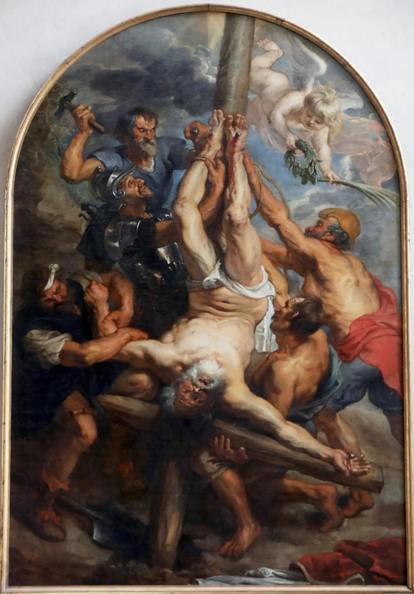 Le Crucification de Saint Pierre - Peter Paul Rubens image 1 reproduction réalisée par Alpha Reproduction
