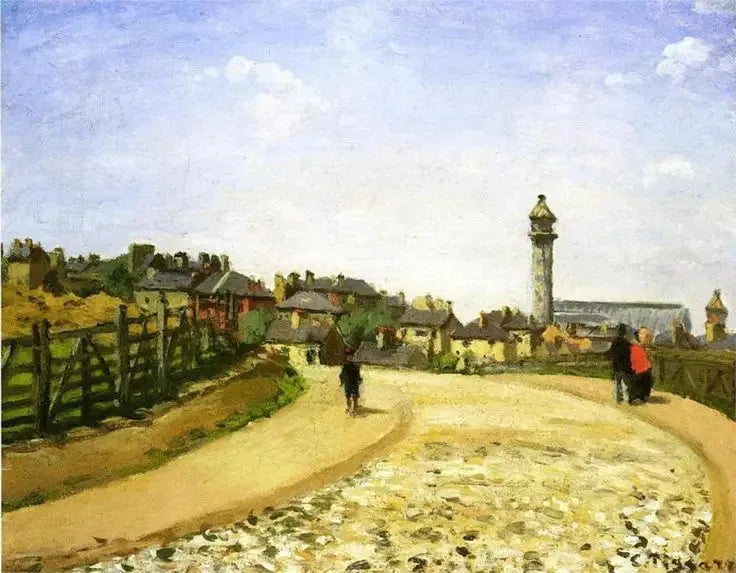 Le Crystal Palace, Upper Norwood - Camille Pissarro