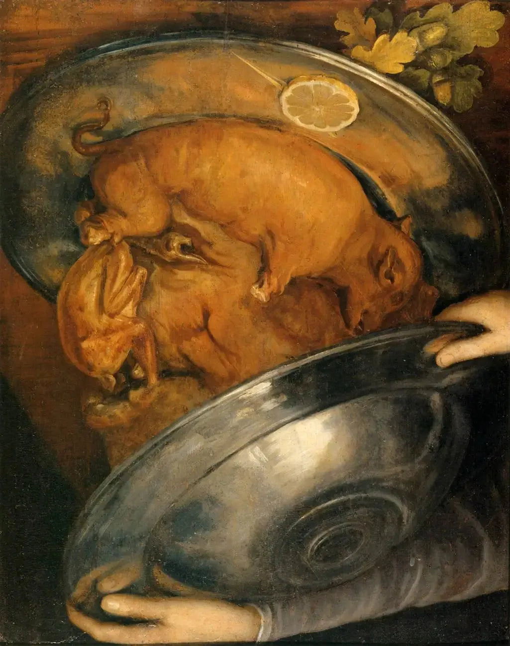Le Cuisinier - Giuseppe Arcimboldo image 1 reproduction de peinture à l’huile